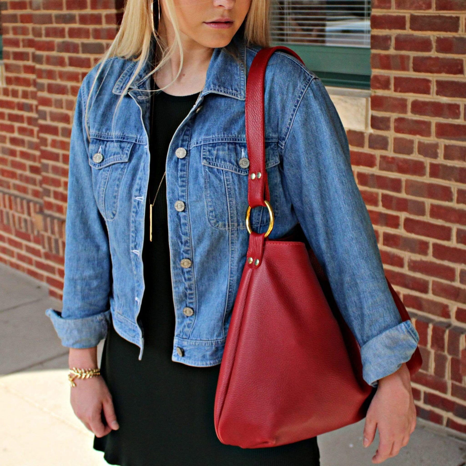 Women Leather Hobo Bag Blue, Crossbody Hobo Purse, Soft Shoulder Bag in  Medium Size - Etsy