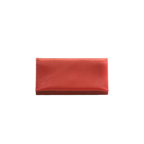 Small Grande Tan Trifold Wallet in Genuine Leather Handmade Multi