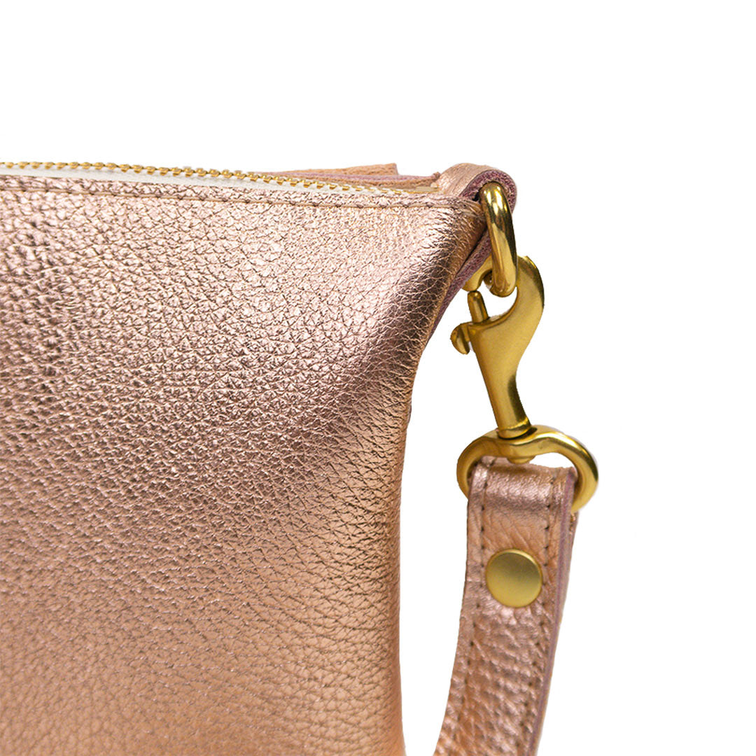 rose gold Envelope Crossbody