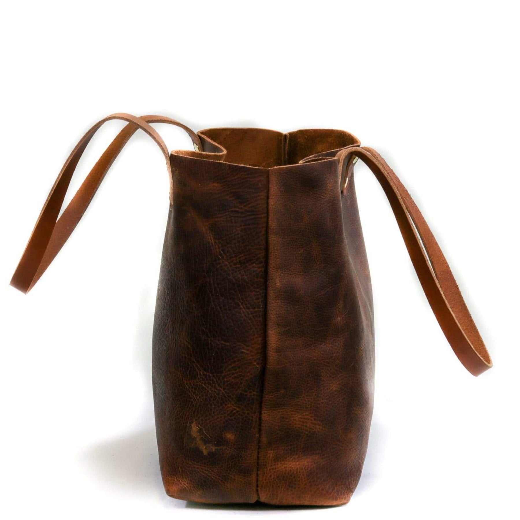 Cognac LEATHER HOBO Bag - BROWN Oversize Shoulder Bag - Everyday Leather  Purse - Soft Leather Handbag for Women, Distressed Leather